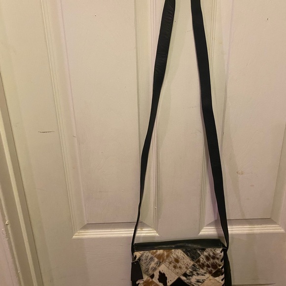 Patchwork Leather Crossbody Bag - Picture 2 of 2